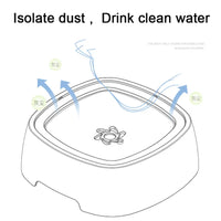 Dog Drinking Water Bowl