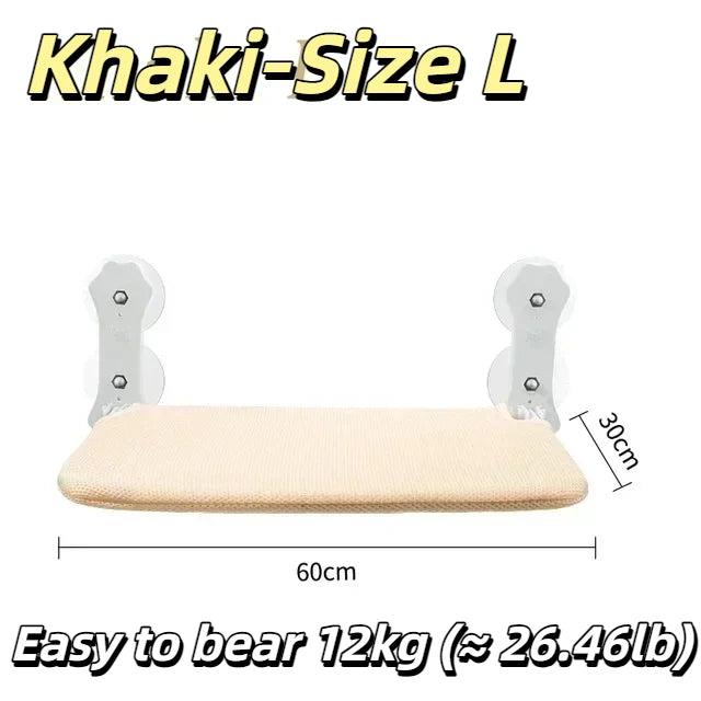 New Suction Cup Cat Hammock Foldable Hammock Suspended Cat Nest Cat Bed Balcony Window Glass Cat Hammock Cat House