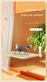 New Suction Cup Cat Hammock Foldable Hammock Suspended Cat Nest Cat Bed Balcony Window Glass Cat Hammock Cat House