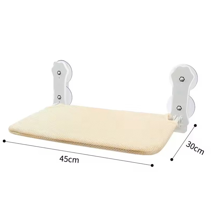 Foldable Cat Window Perch with Heavy-Duty Suction Cups