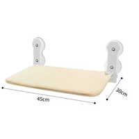 Foldable Cat Window Perch with Heavy-Duty Suction Cups