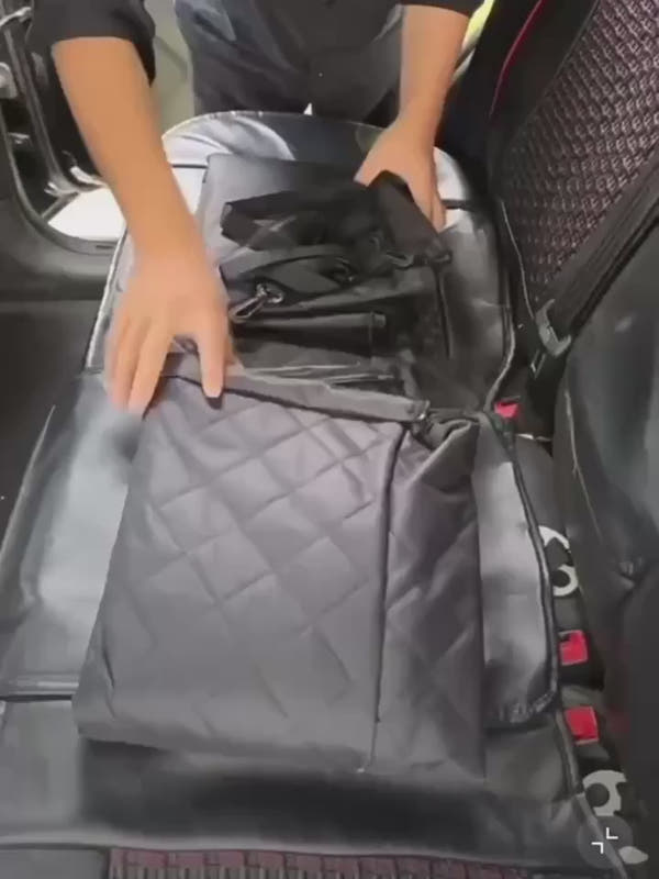 Dog Car Seat Cover for Back Seat, 100% Waterproof
